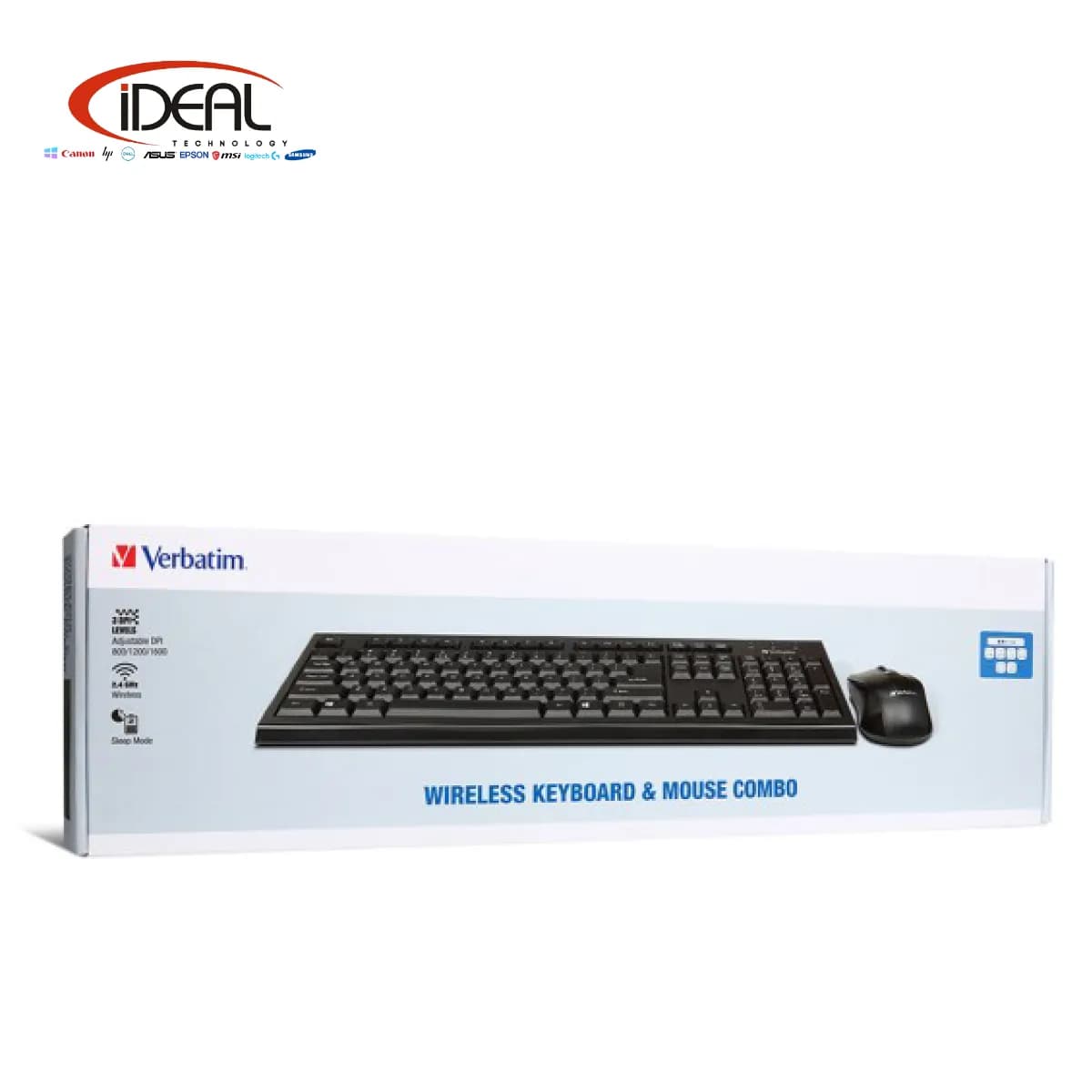 Verbatim 66519 Wire less Keyboard & Mouse